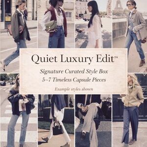 Quiet Luxury Edit™ | Signature Curated Style Box | 5–7 Timeless Capsule Pieces